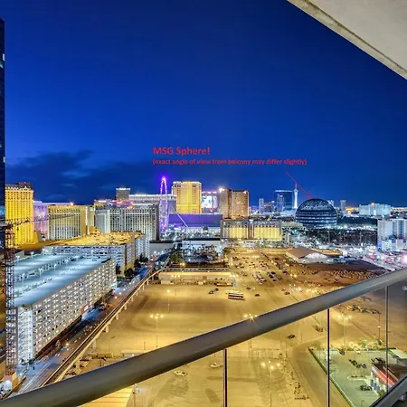 Mgm Signature-34-821 1Br2Ba F1 Strip View Balcony Las Vegas Exterior photo