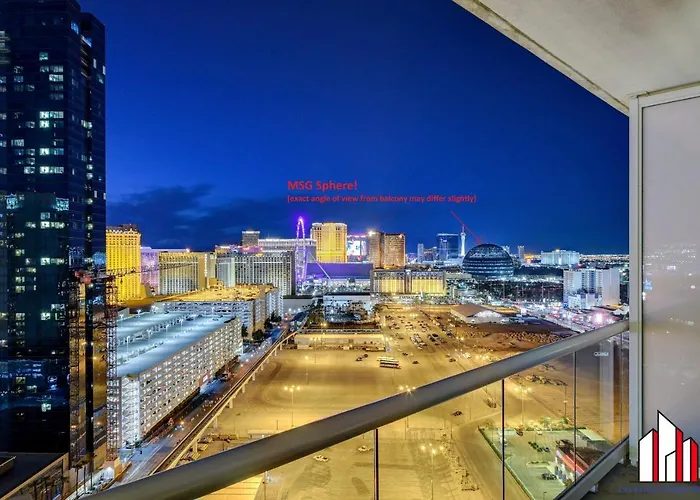 Mgm Signature-34-821 1Br2Ba F1 Strip View Balcony